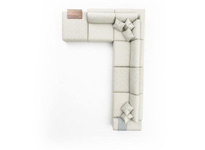 Sofa Italienische Stil Möbel Ecksofa Eckcouch Wohnlandschaft Eckgarnitur